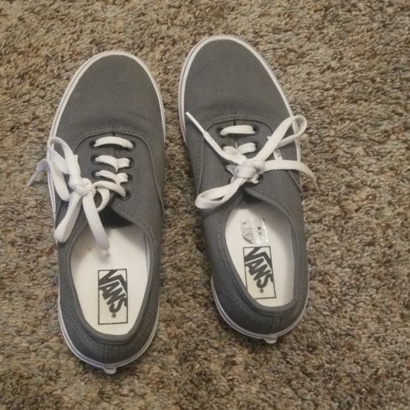 Vans Other - Van's gray loafers size 3.5 kids